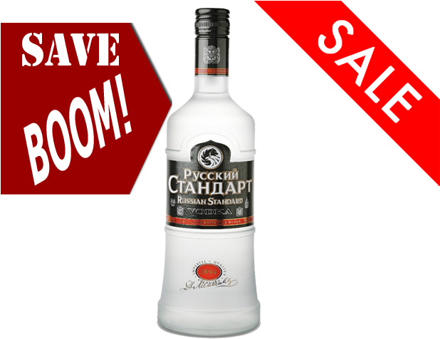 Russian Standard - Smirnoff Ice Double Black (640x480), Png Download