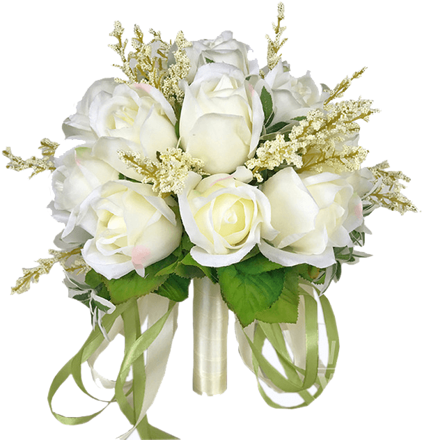White Bouquet Png - Flower Bouquet (732x732), Png Download
