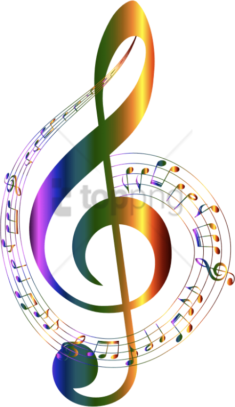 Free Png Download Colorful Music Png Png Images Background - Transparent Background Colorful Music Notes (480x831), Png Download