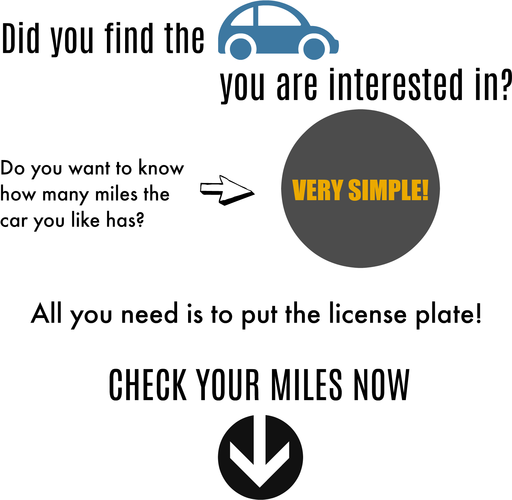Carfax Check Your Miles - Denis Simachev (2000x2000), Png Download
