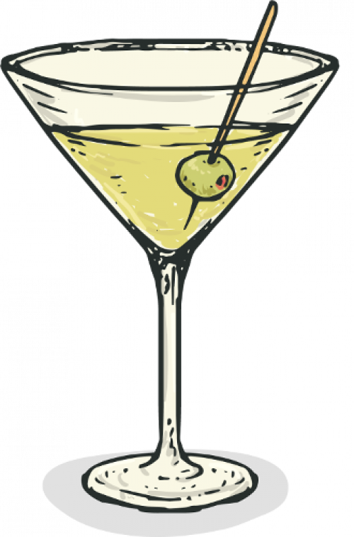 Who We Are - Martini Glass (500x757), Png Download