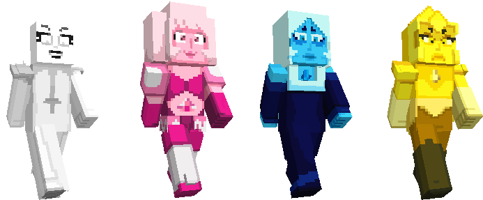 Steven Universe Mash-up Pack - Steven Universe Mash Up Pack Skins (748x421), Png Download