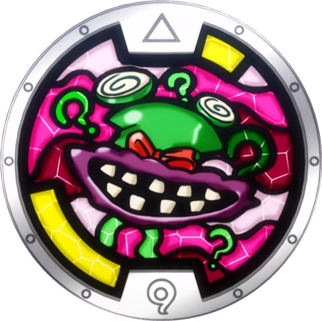 Image Wazzat Medal Png Yo Kai (652x649), Png Download