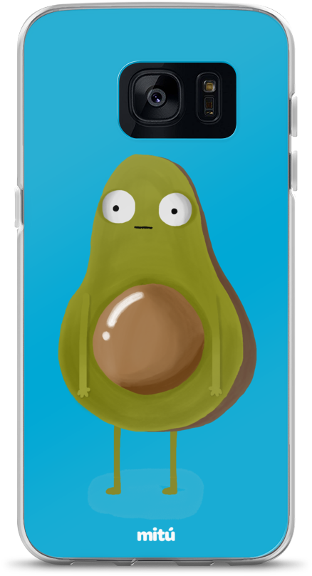 Guacardo Case - Cartoon (1000x1000), Png Download