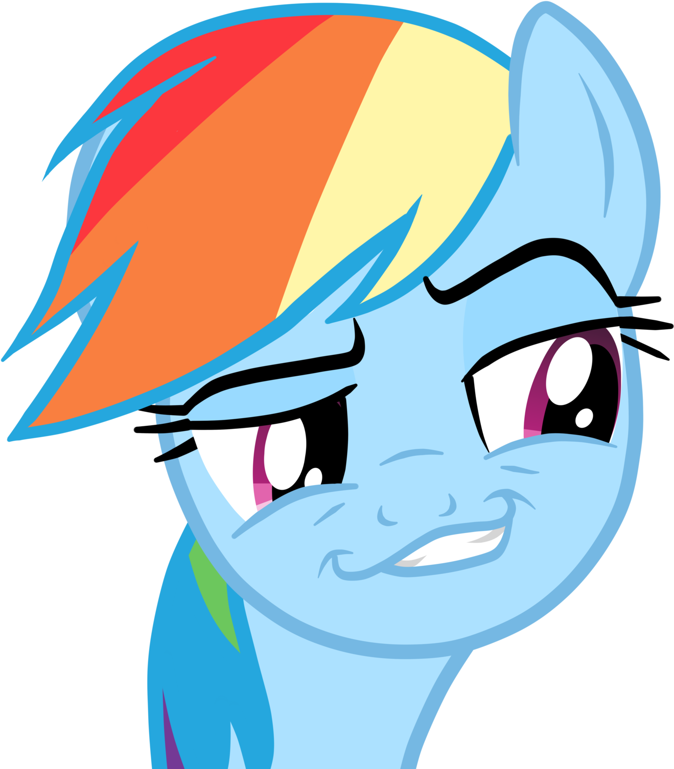 Uploaded - Pinkie Pie Meme Face (1600x1600), Png Download