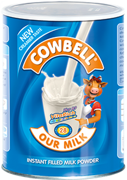 Cowbell Powdered Milk -400g - Cowbell Milk (600x660), Png Download