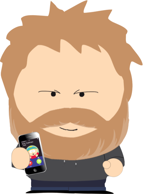 Contact Me - South Park Character (497x674), Png Download