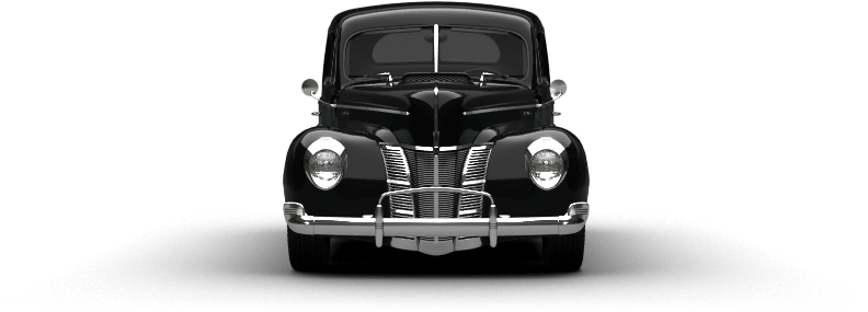 Views - Old Car Front View Png (1004x373), Png Download