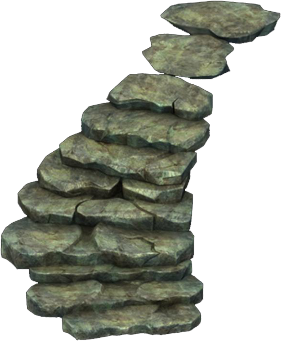 #ftestickers #path #rocks #stone - Rock (1024x1200), Png Download