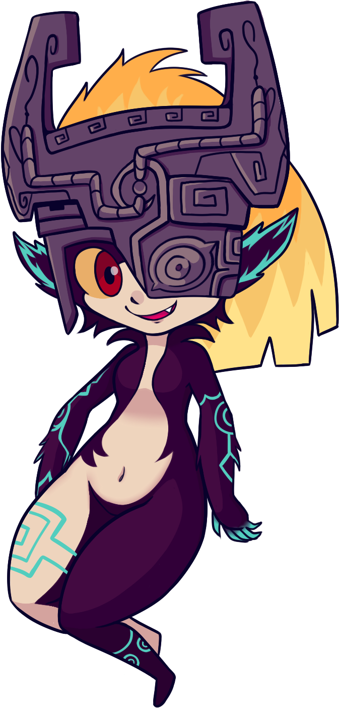 “ Midna's Another Character That I've Wanted To Draw - Twilight Princess Midna Avatar (1024x1524), Png Download