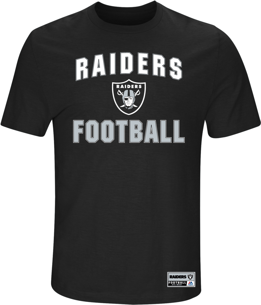 Oakland Raiders Majestic Black Line Of Scrimmage Tee - Teenage Boy Shirt Sayings (1024x1024), Png Download