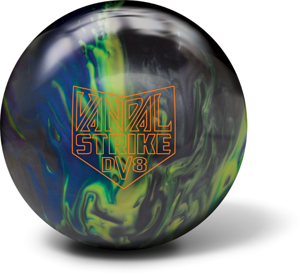 Zoom - Dv8 Vandal Strike Bowling Ball (600x549), Png Download