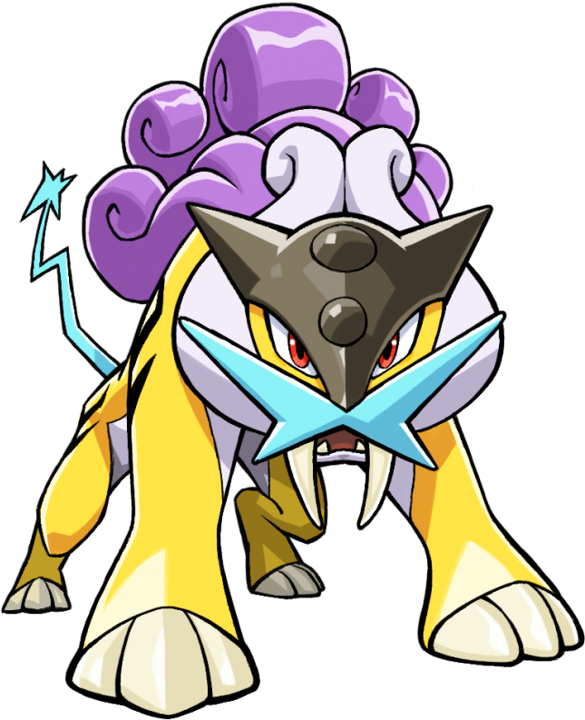 Raikou Png - Pokemon Raikou (700x798), Png Download