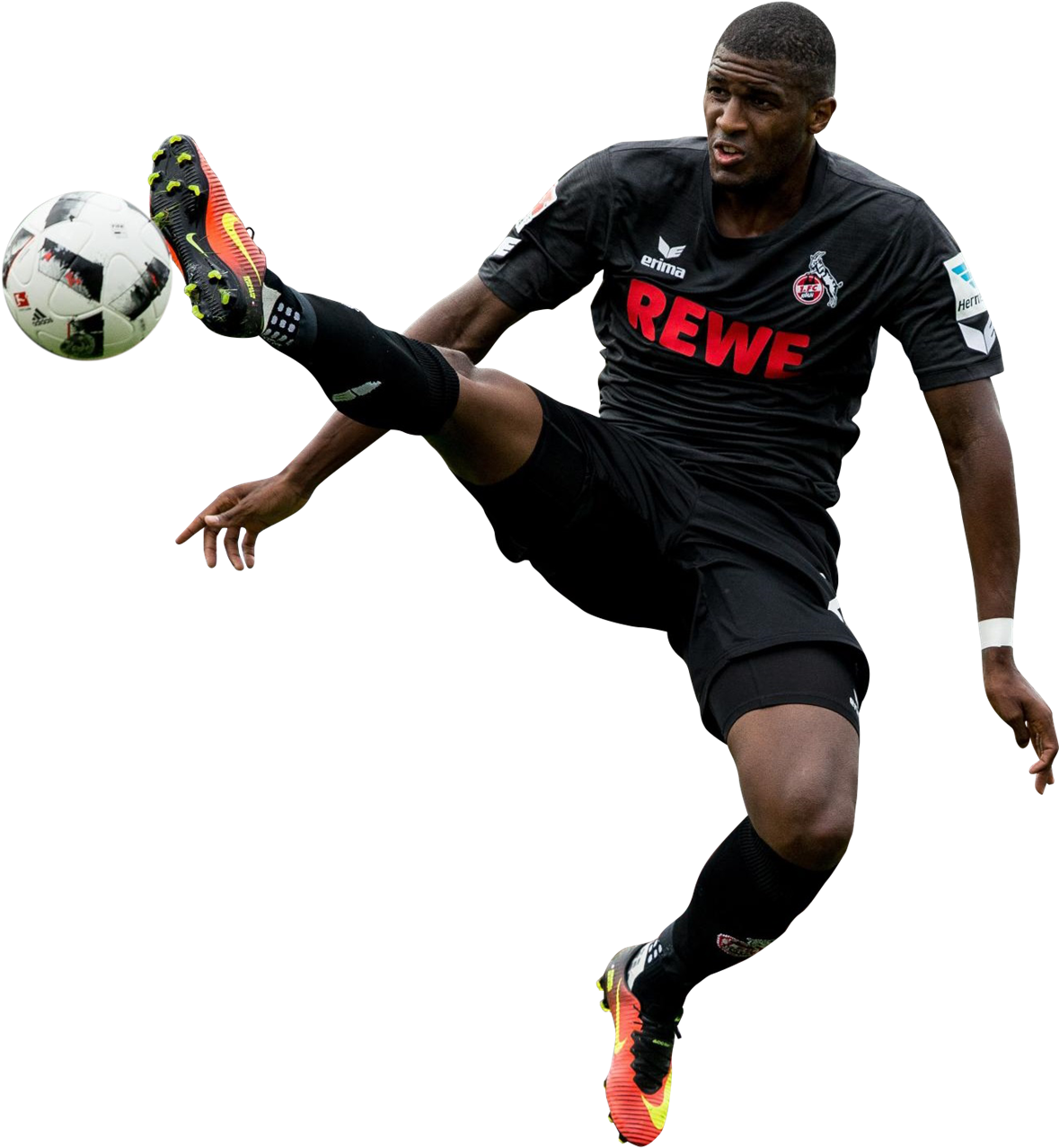 Source - Www - Footyrenders - Com - Report - Lionel - Anthony Modeste (1214x1300), Png Download