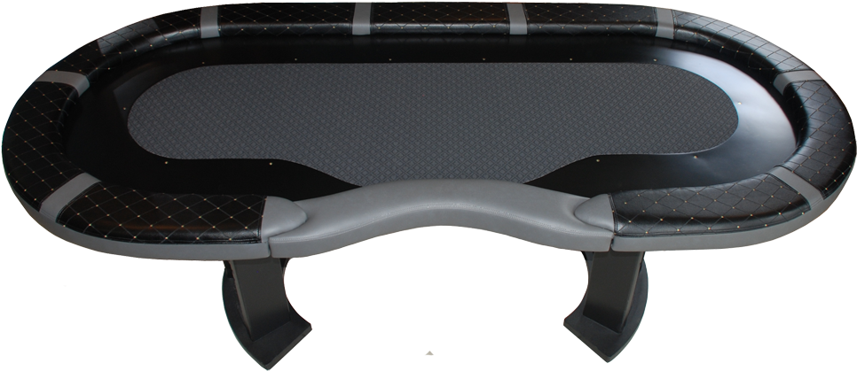 Holdem Matrix Poker Table-black/gray - Poker Table (1000x614), Png Download