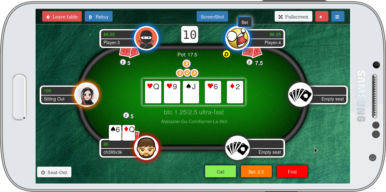 Cryptopoker - Poker (1270x654), Png Download
