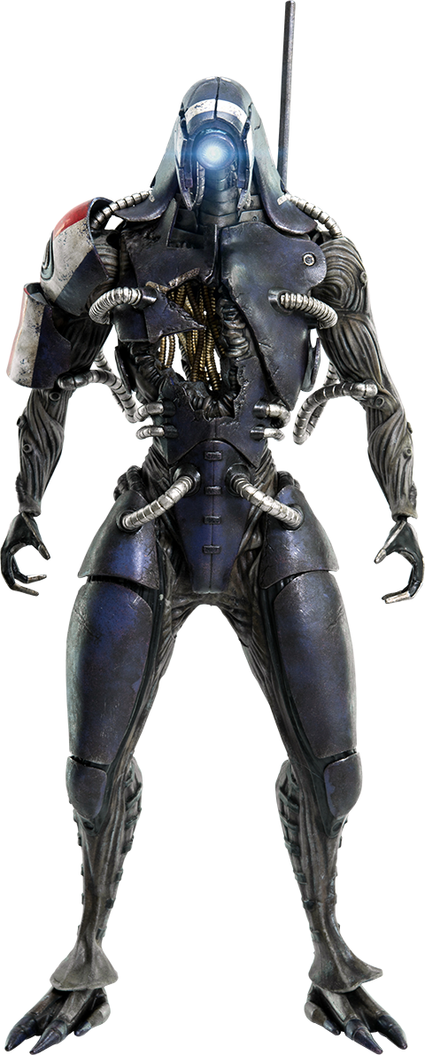 Threezero Legion Sixth Scale Figure - Mass Effect Legion Figure (480x1190), Png Download