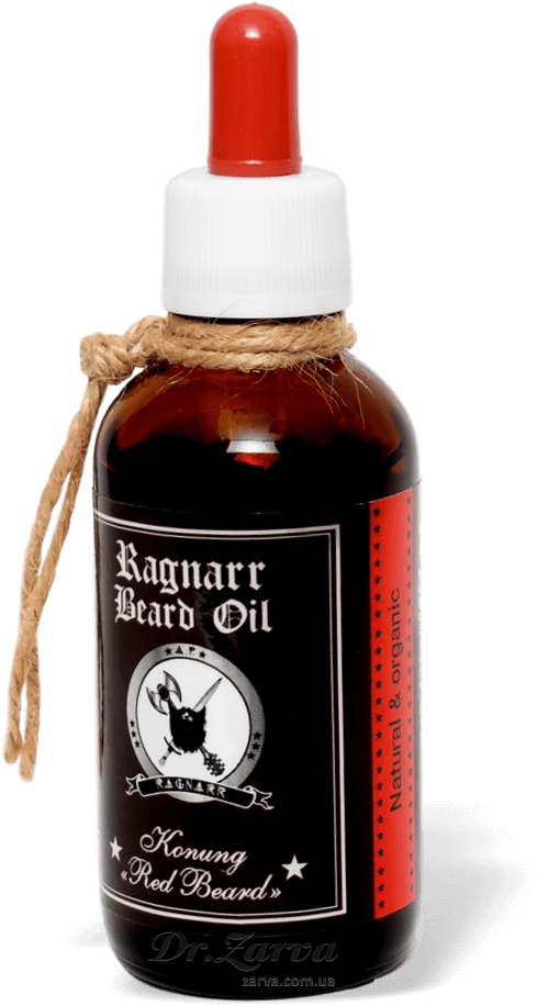 Масло Для Бороды Konung Red Beard Ragnarr - Cosmetics (1000x1000), Png Download