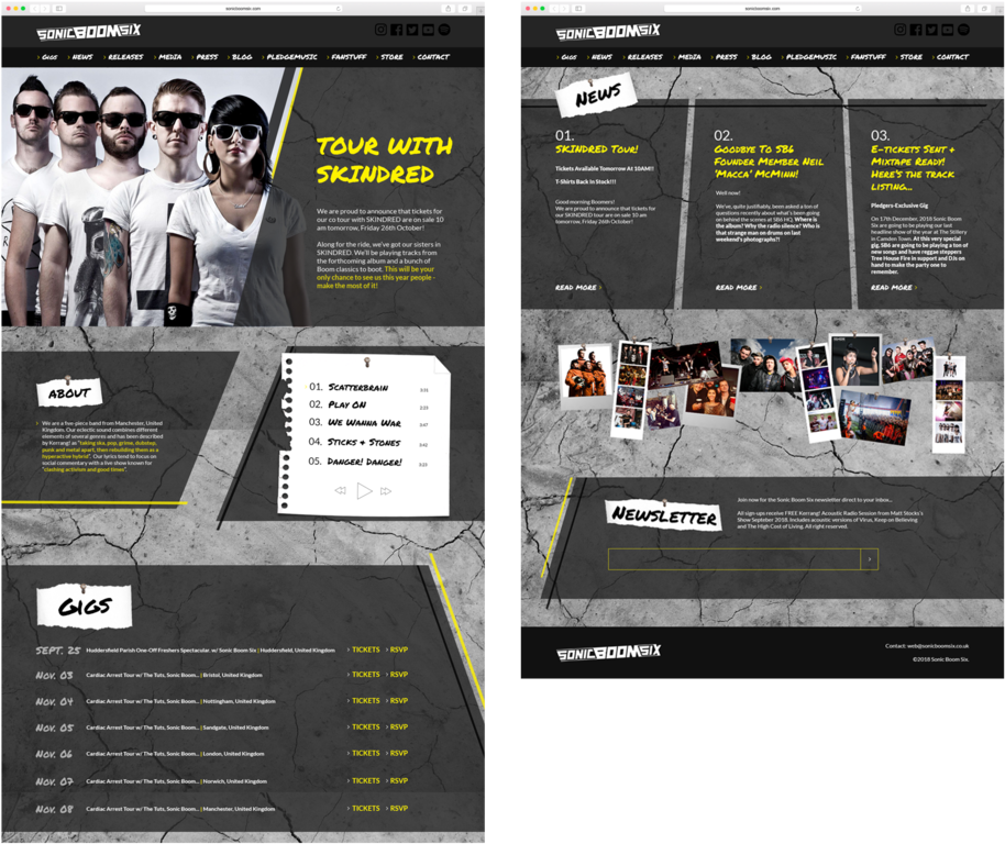 Website Browser Side By Side - Online Advertising (1000x853), Png Download