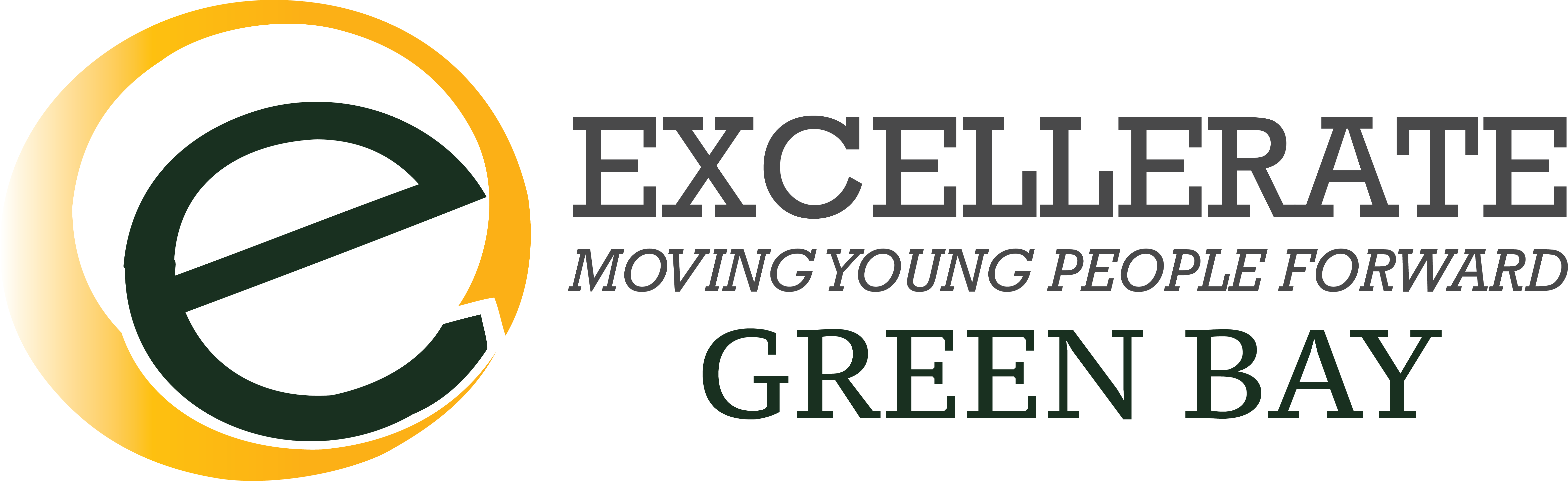 Excellerate Green Bay's Mission Is To Help At Risk - Graphic Design (6238x1914), Png Download