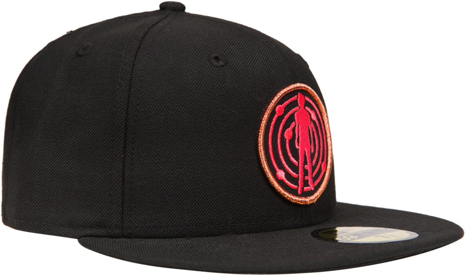 Kid Cudi X New Era Moon Man Fitted Hat - Ac Dc Rock Or Bust Cap (1024x1024), Png Download