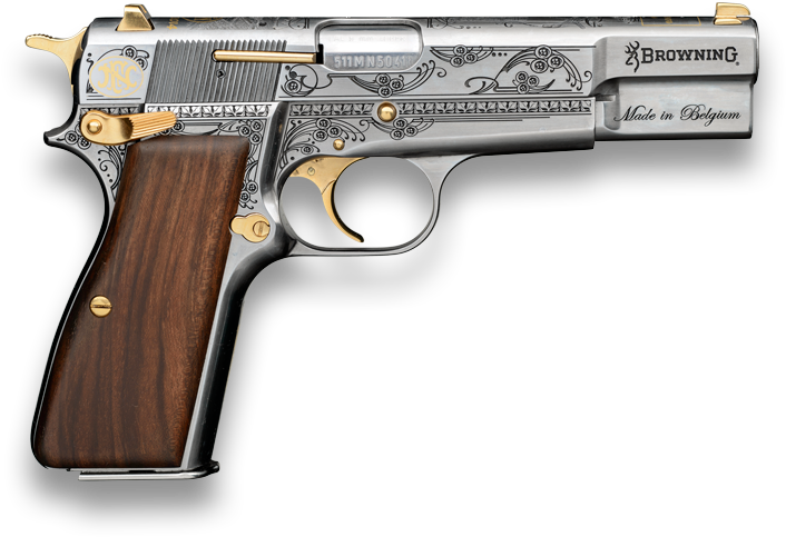 The 125th Anniversary Of The Fabrique Nationale - Browning Hp 125th Anniversary (856x581), Png Download