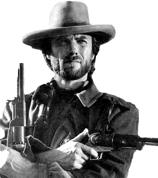 Clint Eastwood - Clint Eastwood Lone Ranger (527x595), Png Download