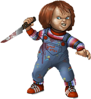 Chucky Gif Png - Chucky Sticker (524x618), Png Download