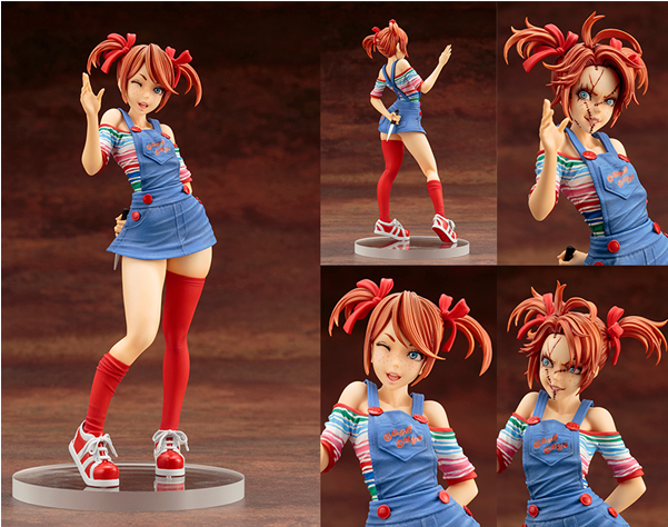 The Bride Of Chucky Bishoujo Statue - Chucky Bishoujo (600x600), Png Download
