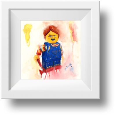 Chucky Print - Chucky (480x480), Png Download