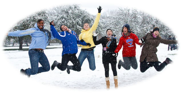 Snow (633x326), Png Download