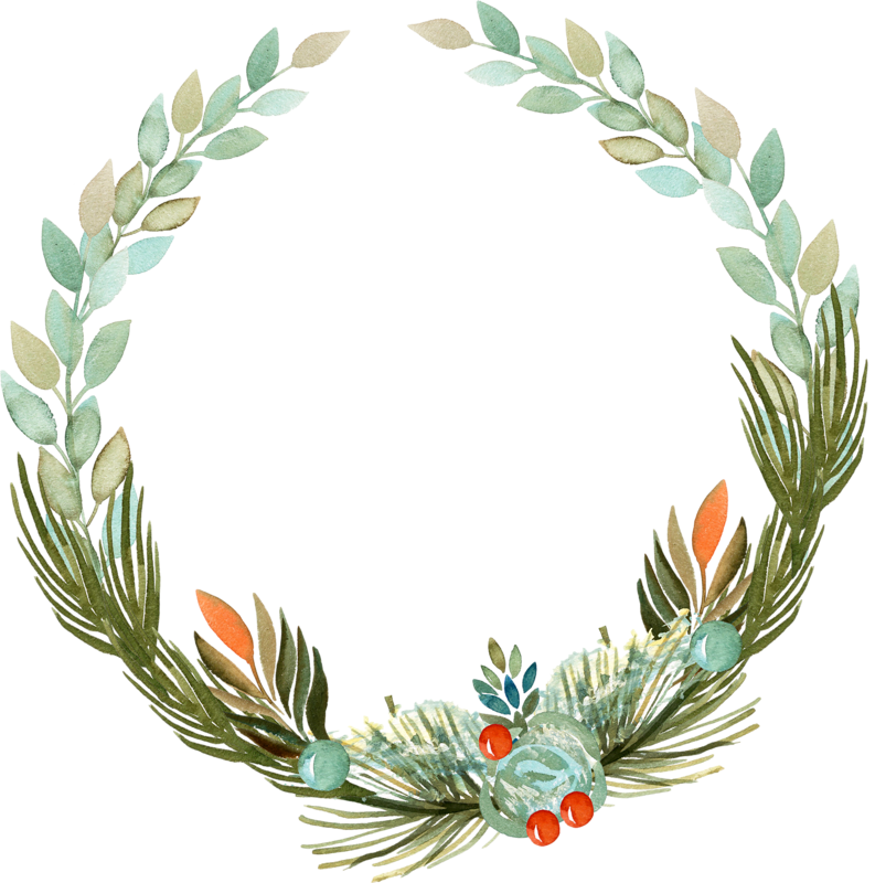 Фото, Автор ✿lili@ ✿ На Яндекс - Succulent Wreath Clipart (793x800), Png Download