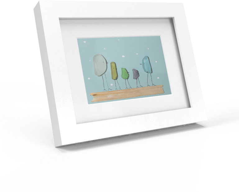 Snow Frames - Glass (768x768), Png Download
