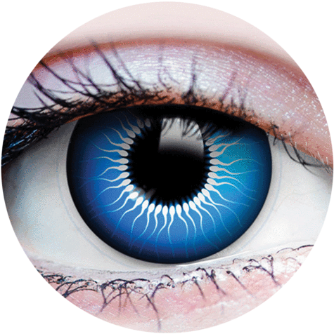 Primal Halloween Contacts 1 Pair Sauron (600x600), Png Download