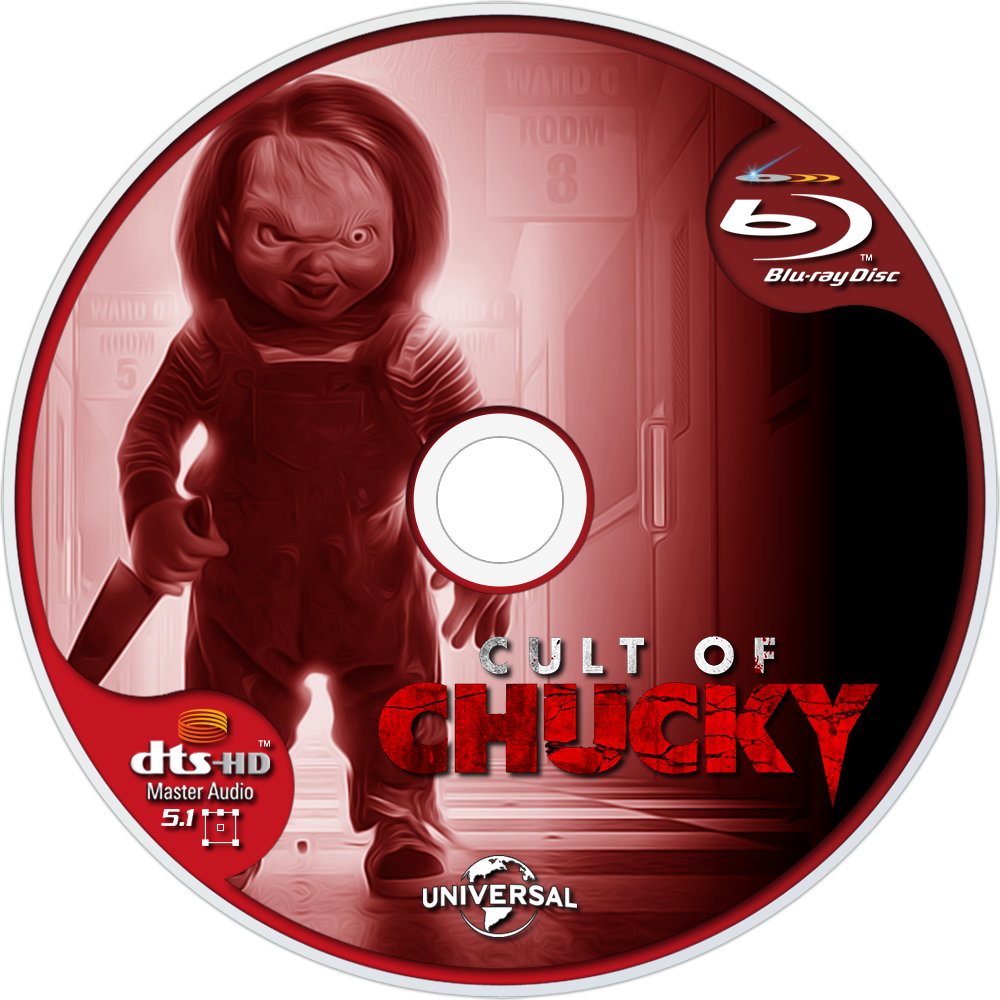 Chucky 7 Bluray Disc Image - Cult Of Chucky Dvd (1000x1000), Png Download
