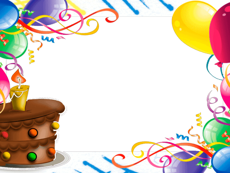 Marcos Png Cumpleaños - Marcos De Cumpleaños Png (800x600), Png Download