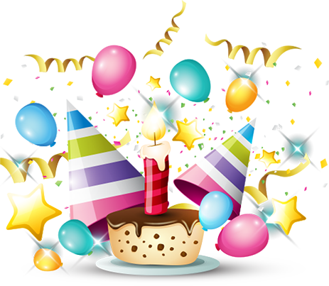 Dos Casas Para Celebración De Cumpleaños, Disponibles - 1st Happy Birthday Png (463x403), Png Download