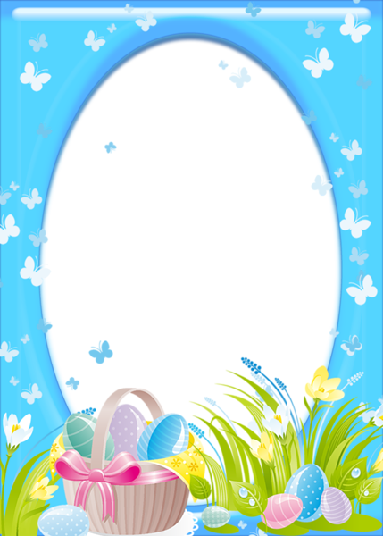 Risultati Immagini Per Frame Png - Easter Frame Png (429x600), Png Download
