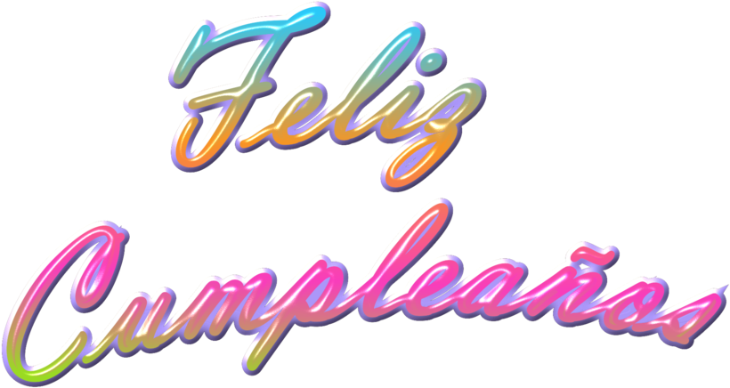 Feliz Cumpleaños Texto Png - Feliz Cumpleaños Imagen Png (1343x594), Png Download
