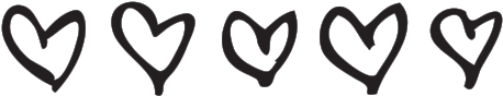 Hand Drawn Paper Scroll With Foliage Branch - White Drawn Heart Transparent (500x250), Png Download