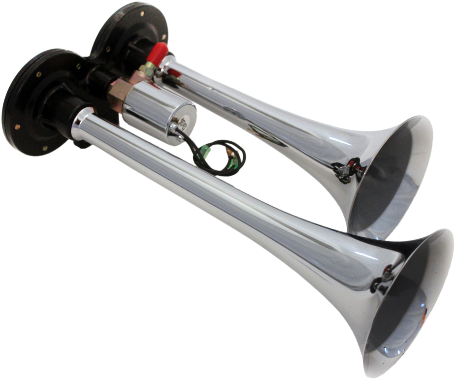 Double Cornet Air Horn Electro Pneumatic - Buzina De Ar Corneta Dupla Eletro Pneumática (450x450), Png Download