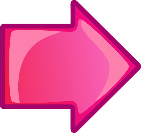 Arrow Clip Art Graphics Related Keywords Suggestions - Pink Arrow Pointing Right (600x569), Png Download