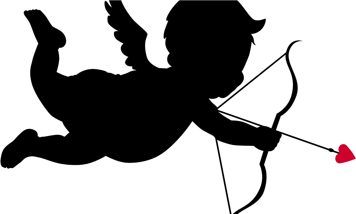 Clip Freeuse Clipart Arrow Cute Borders - Cupid Png (1280x720), Png Download