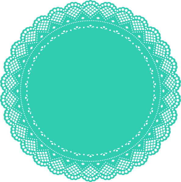 Doily Transparent Vector - Lace Circle Clip Art (594x595), Png Download