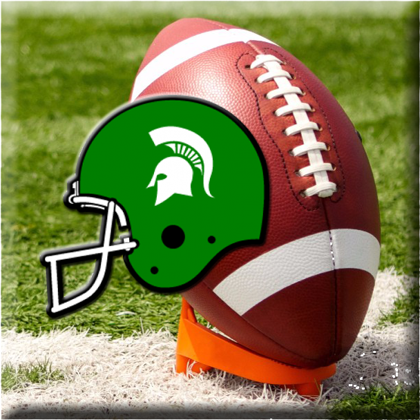 Game Day Spartan Football - American Football (709x709), Png Download