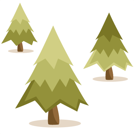 Pine Trees Svg Cut Files Camping Svg Cuts Camping Scal - Pine Tree Svg File (432x432), Png Download