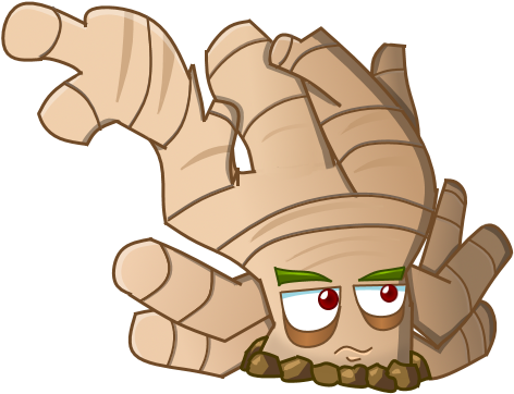 Ginger Flame Hd - Pvz Ginger (531x386), Png Download