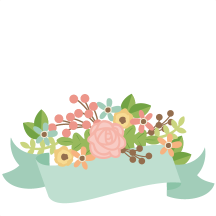 Flower Clipart Banner - Free Flower Banner Png (432x432), Png Download