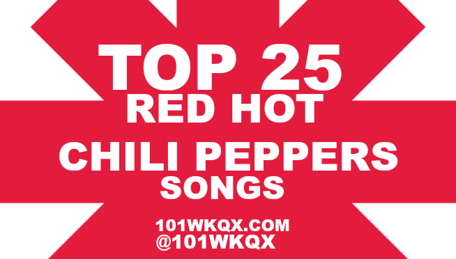 Top 25 Red Hot Chili Peppers Songs - Red Hot Chili Peppers (654x372), Png Download