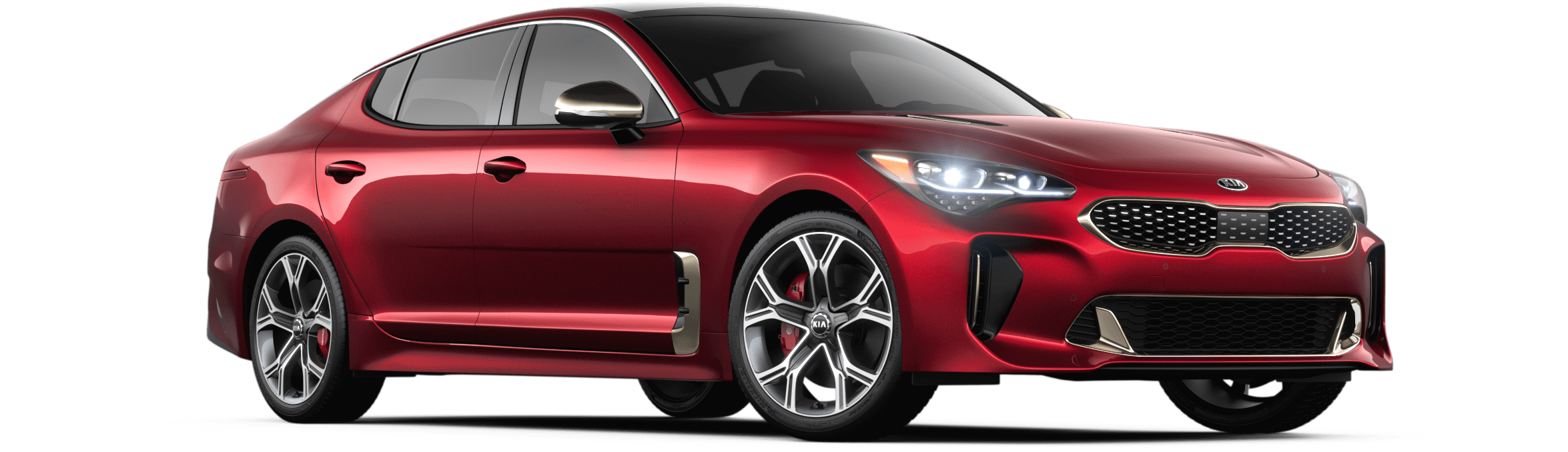 2018 Kia Stinger - Executive Car (2940x1302), Png Download